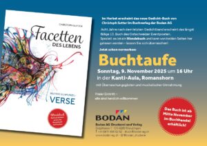 Buchtaufe Sutter