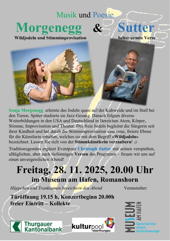 Musik und Poesie im Museum
